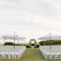 Patriots Point Wedding Murray 558 taylor rae photog mod events scallop umbrella white structure