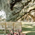 Boone Hall Weddings Shannonoleksak Slatted Wood Chair