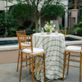 BT rehearsal dinner kailee dimeglio photography 21boone hall events natural ballroom stool