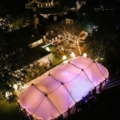 Ellis Events Design Yeamans Hall Julia Wade Sail Tent