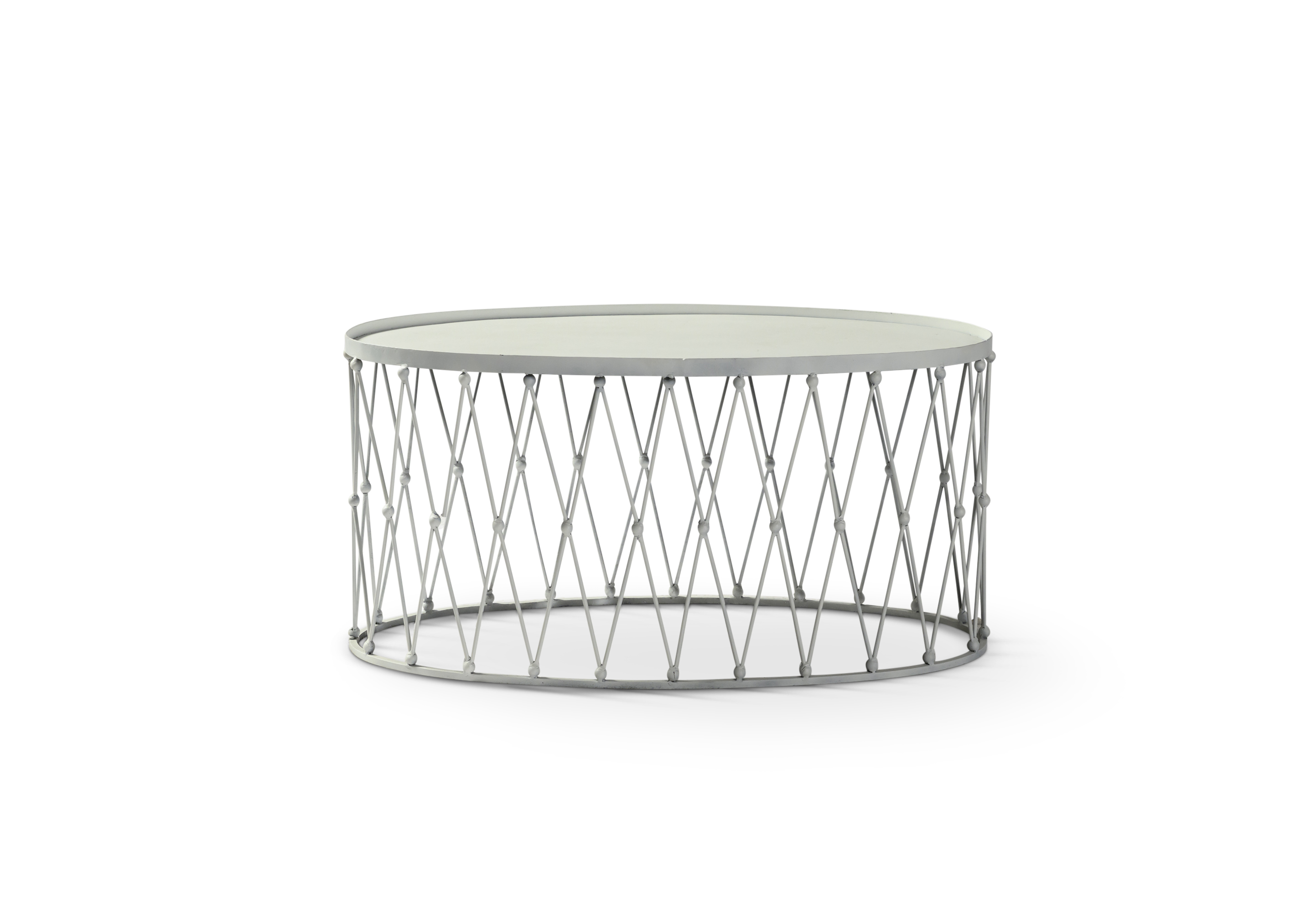 Percussion Coffee Table - white