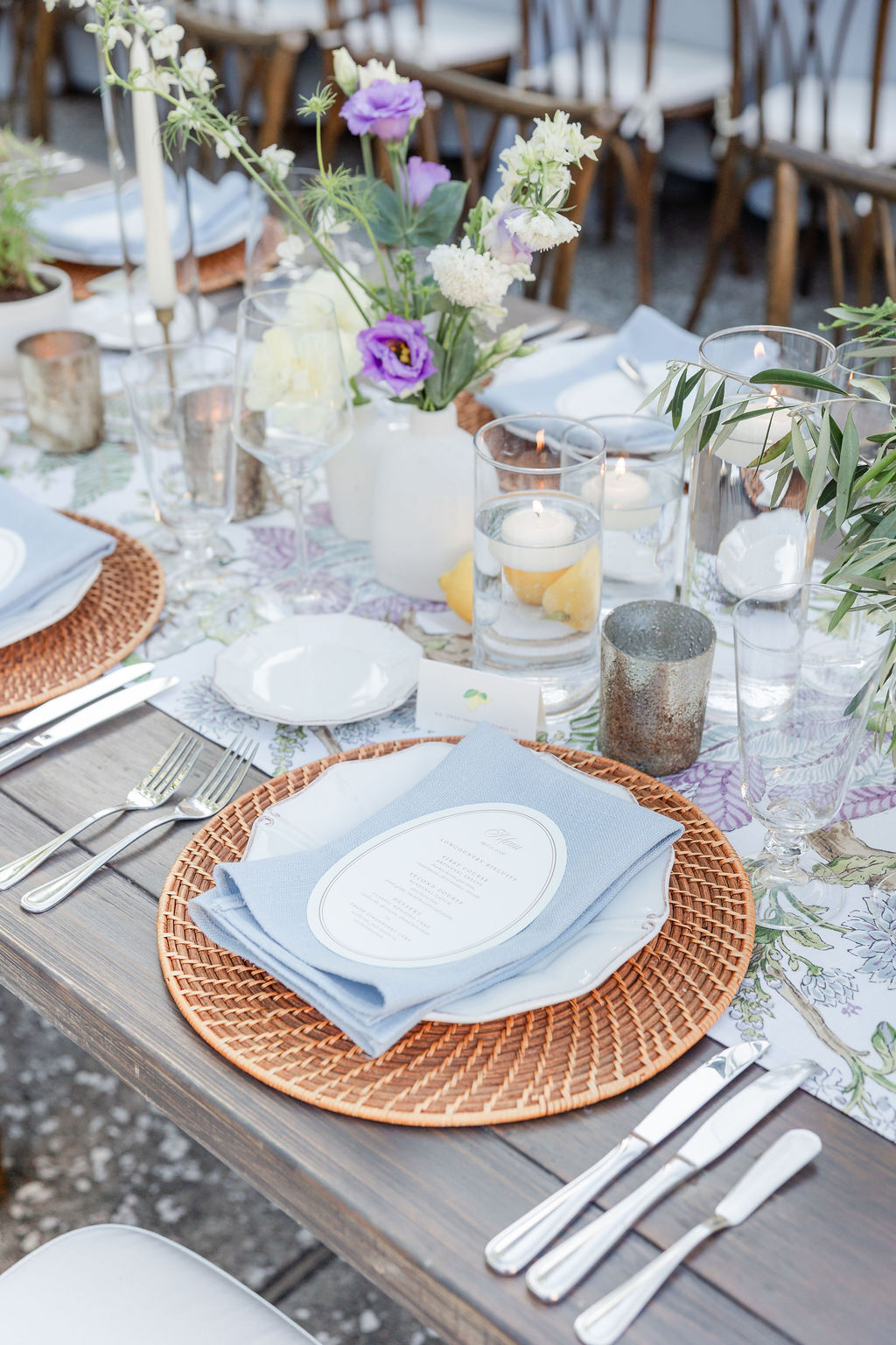 Preview 126 bouquetsandbowtiescharleston natashacoylephotography wah antique tables willow villa regency charlotte pute rattan