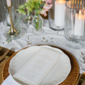 BT wedding kailee dimeglio photography 700 boone hall martha plates honey rattan arezzo pure