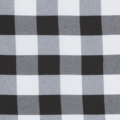 74 Black Gingham