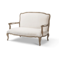 Couch Loveseat White Lounge 2280 1620