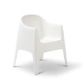 Chair Whiteplastica Lounge 2280 1620