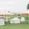 Beige umbrella anderson event design kiawah river course jenna marie photo