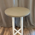 Cyrus cocktail table white base