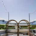 Cocktail Hour Details Olivia Lucas GM Photo LLC Charleston SC 5 lowndes pphg events gm visions greyson blue umbrella blonde bentwood