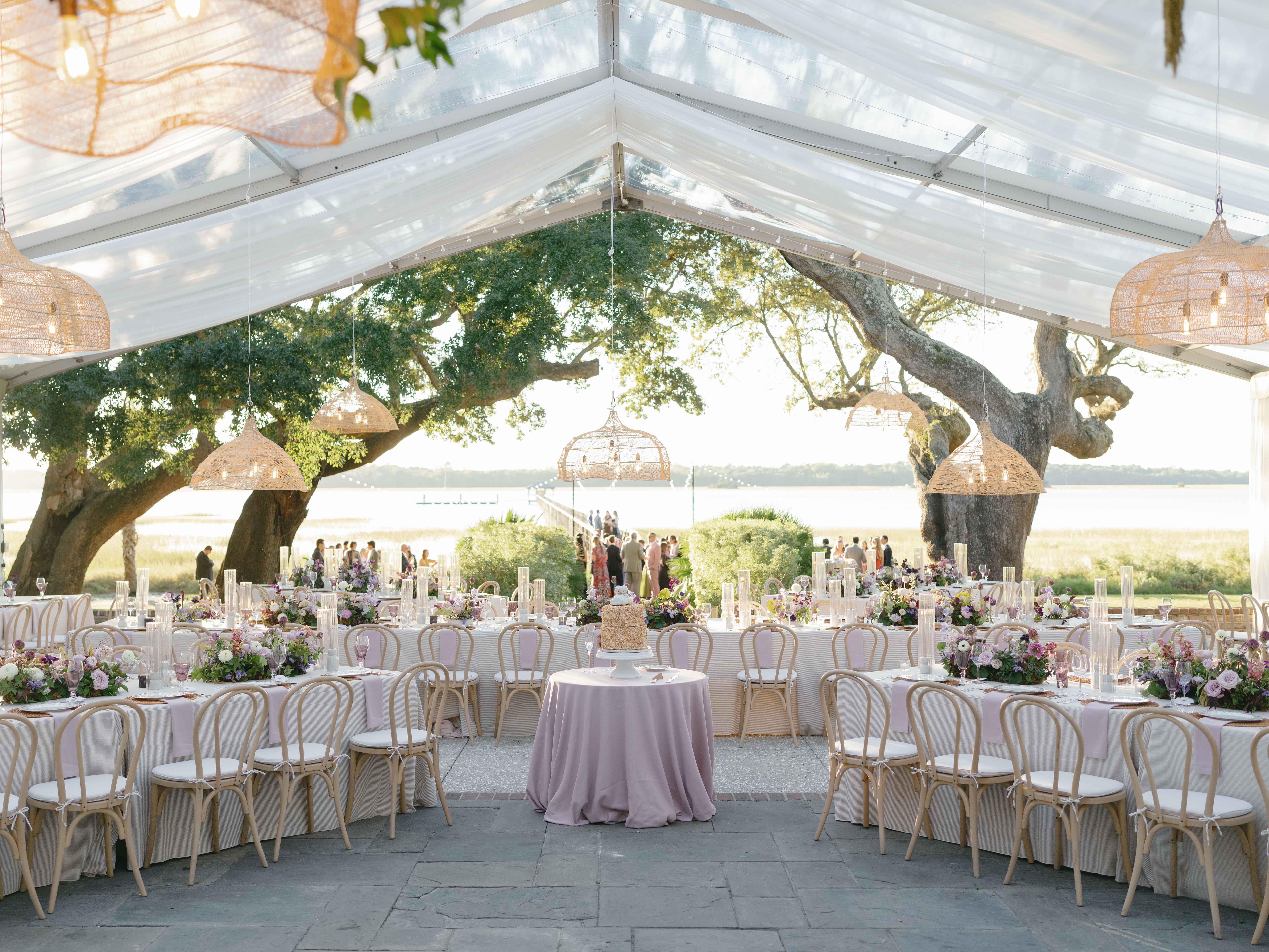 Wedding 625 ellis events lowndes honey rattan lexington amethyst riedel