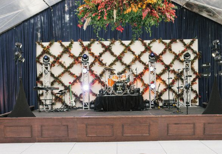 Mahogany Stage Surround