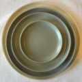 Vanilla and artichoke stoneware