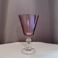 Amethyst cocktail glass