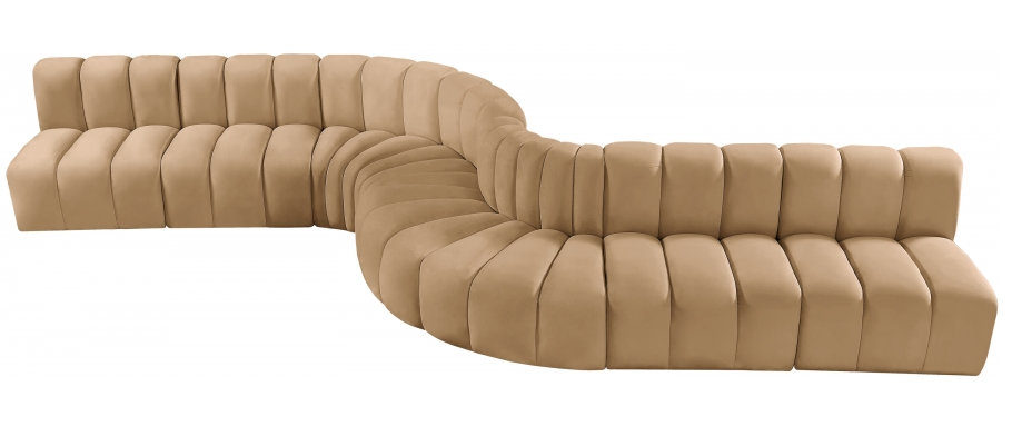 Camel Caterpillar Sofa
