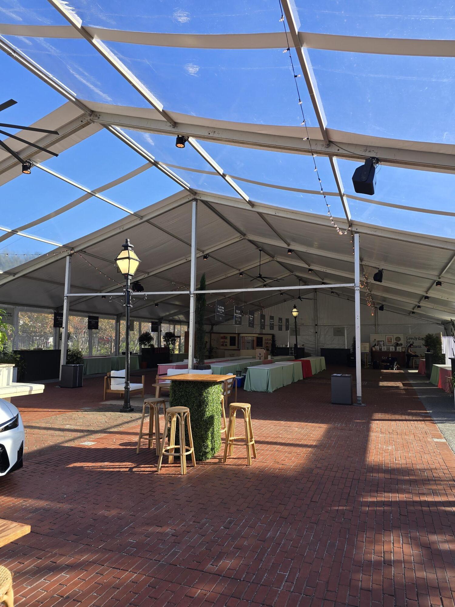 20251113 141637 food and wine 2025 20x75m clear span fox events turf