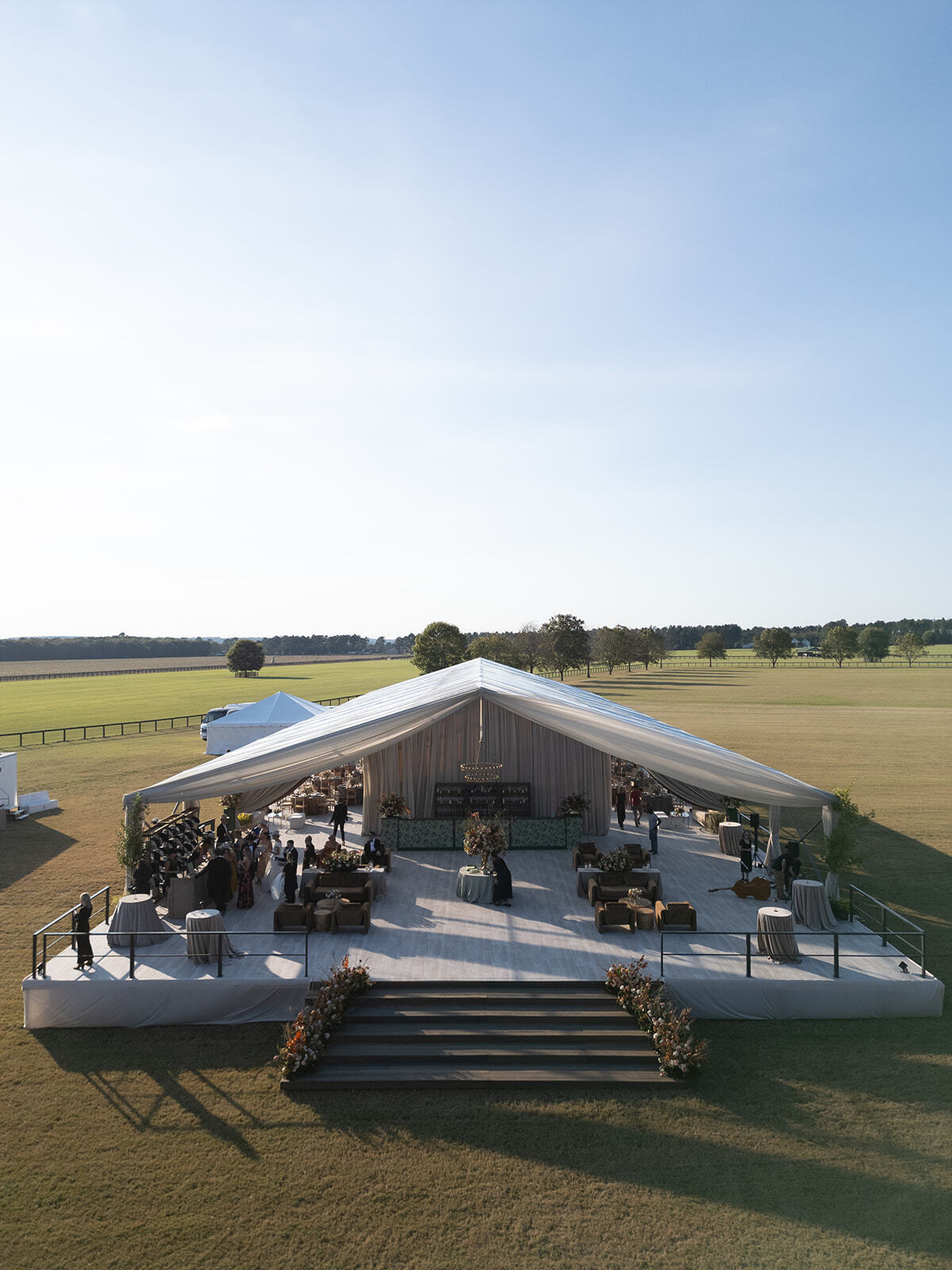 James Stuart wedding preview 41 websize reagan events oct 2025 aiken sarah bradshaw photo private home 20m 20x60 meter vinyl carpet custom stairs caterpillar henson fannin