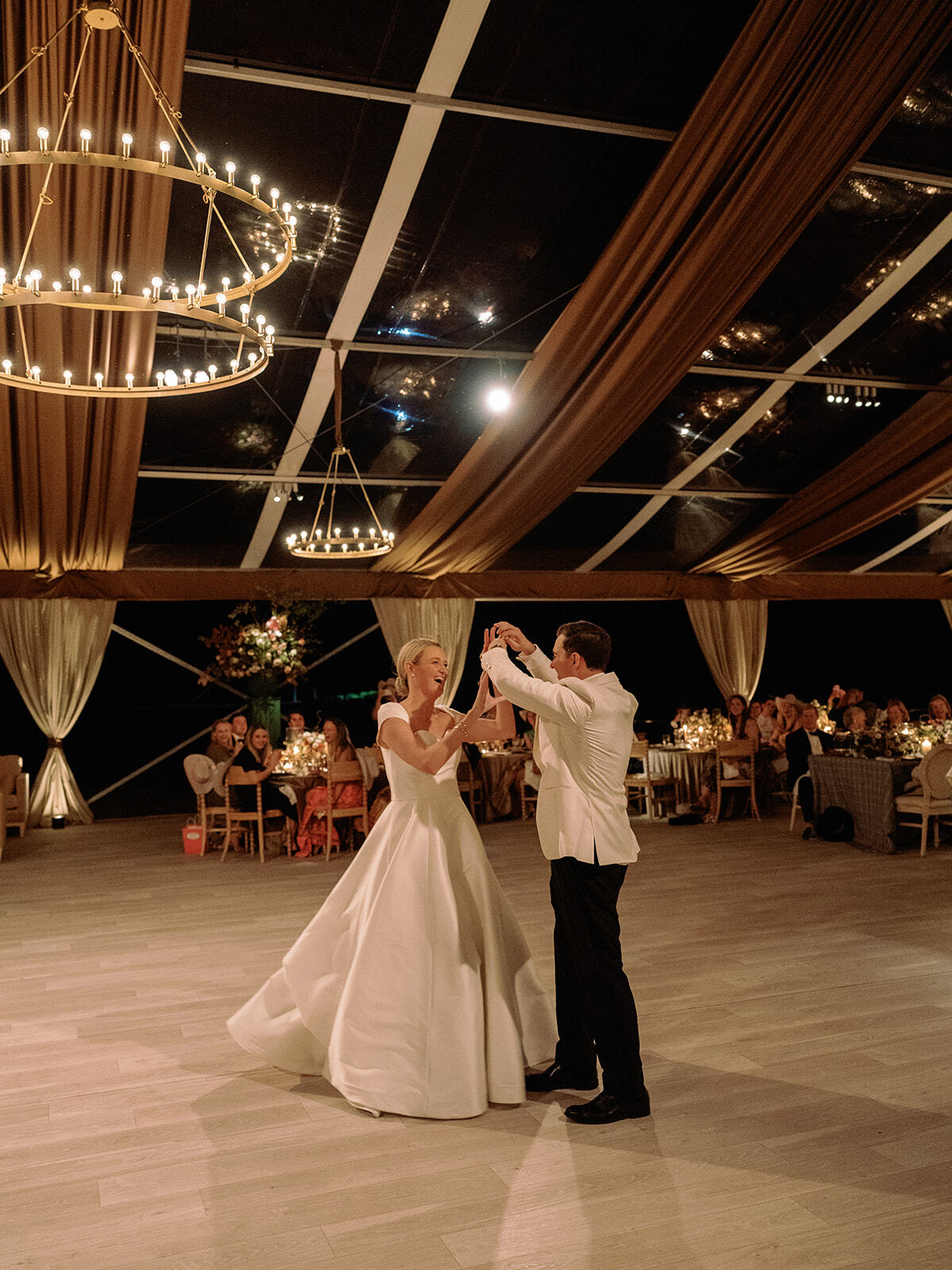 James Stuart wedding preview 122 websize reagan events oct 2025 aiken sarah bradshaw photo private home 20m 20x60 meter vinyl carpet custom stairs caterpillar henson fannin