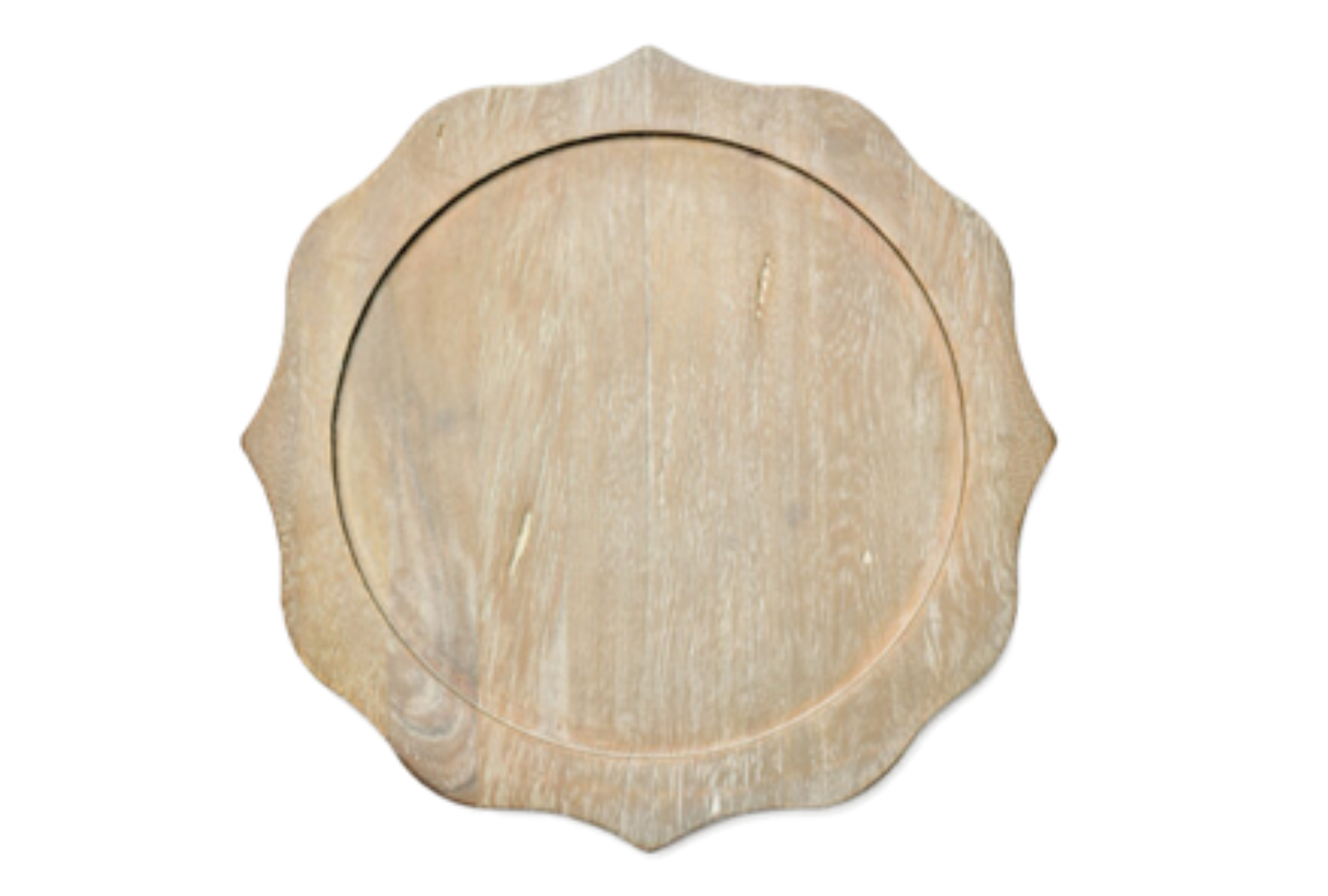 Grey Wood Bennett Charger
