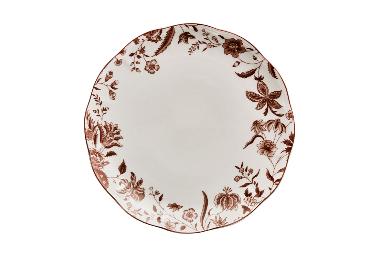 Vivian Walnut Dinner Plate
