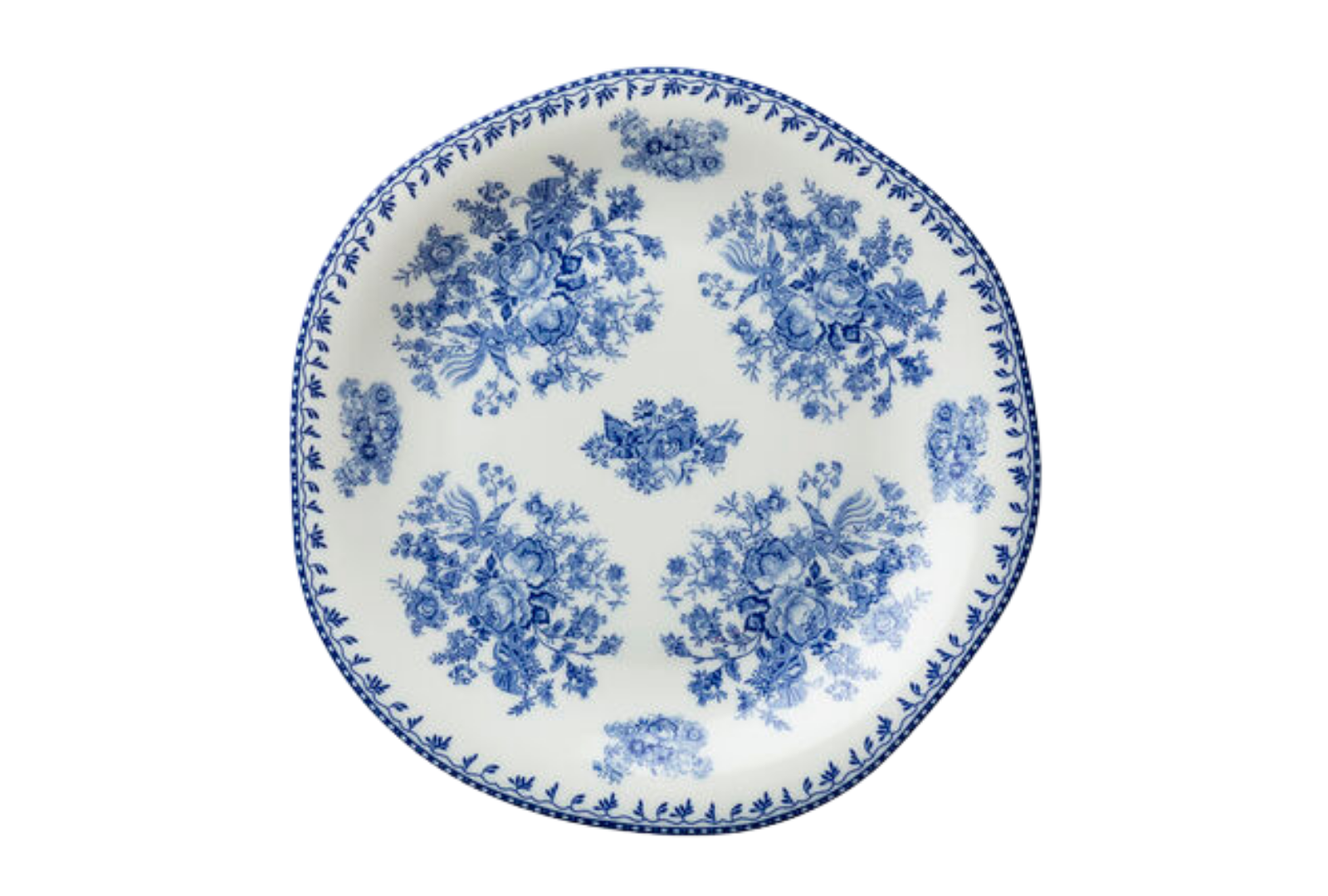 Lancaster Blue Dinner Plate